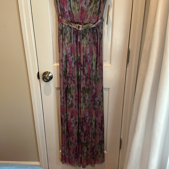 Eliza J Pink Sleeveless V-Neck Maxi Dress - Picture 3 of 6